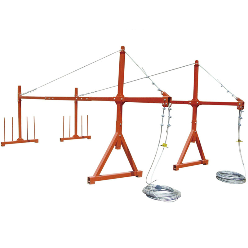 施工蜘蛛人吊板坐板雨水管道高空作业外墙粉刷 单人吊篮(220v)【图片