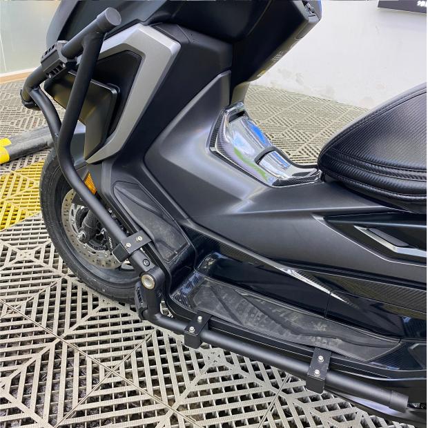 适用本田佛沙nss350改装护杠防摔杠脚踏原车孔位安装大护杠一套