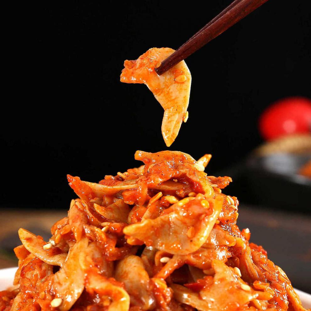 延边朝鲜族拌蚬子尖嘎啦肉1袋250g蒜香250克x1袋