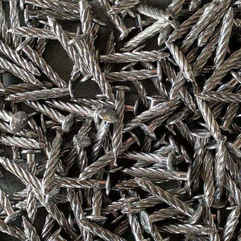 螺纹钉隐形膨胀钉吊顶天花钉防盗网钢钉大头麻花钉m8锌钢护栏配件螺纹