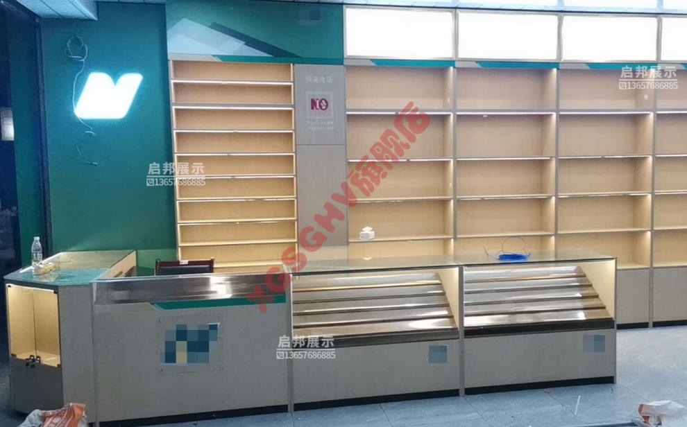 2022新款烟酒专卖柜重庆定制星级烟酒专卖柜玻璃展示柜超市便利店烟柜