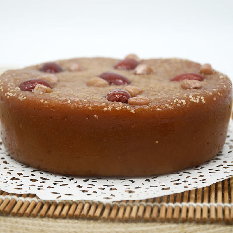 福建年糕福州特产美食小吃农家手工制作红糖糯米糕年糕条片2斤【图片