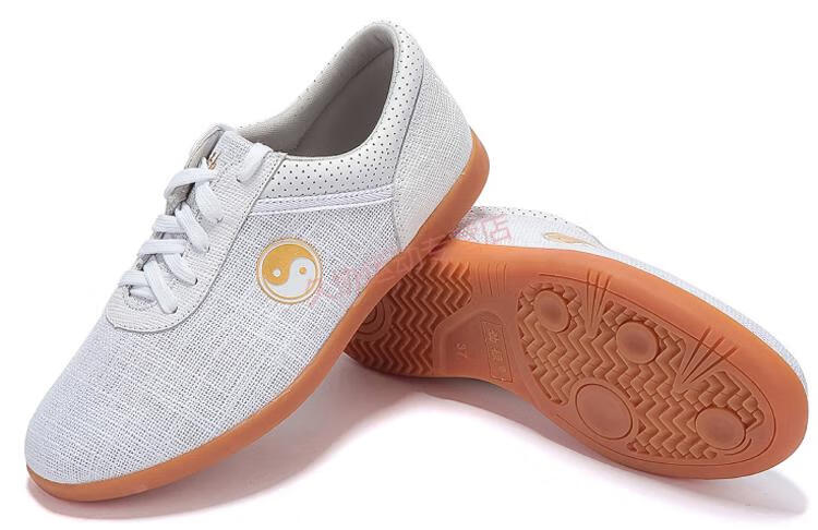 武·极堂古韵中华太极鞋官方旗舰同款帆布鞋牛筋底棉麻布鞋女黑色太极