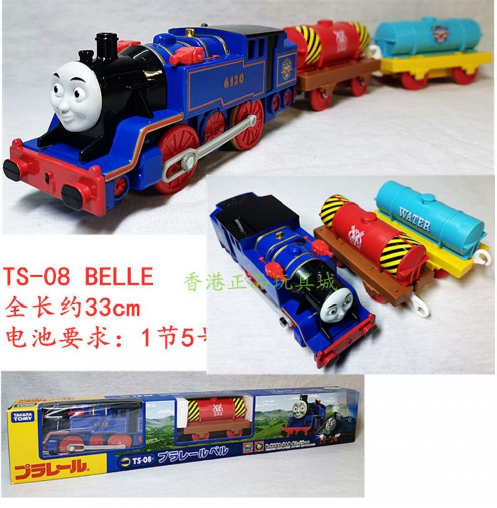 2022新款tomy托马斯小火车 日本tomy多美thomas托马斯电动火车轨道