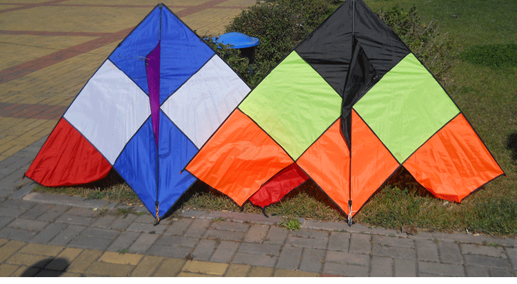 贾元丰风筝沈阳贾元丰风筝方六块三角成人经典易飞易飞好飞平稳拔高