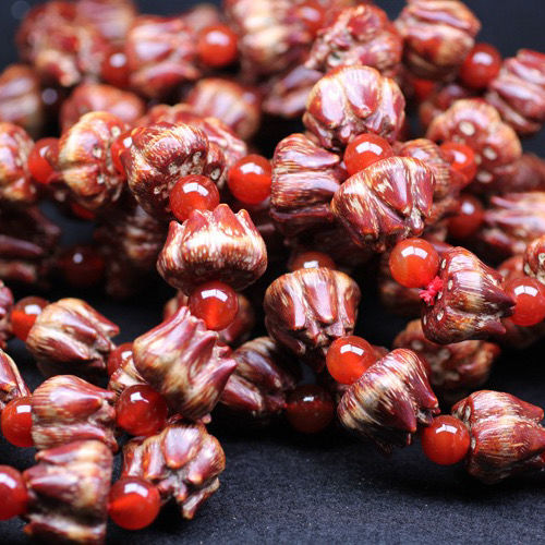 天i然滴血莲花菩提手串 滴血莲花菩提子手链 滴血莲花文玩 滴血莲花