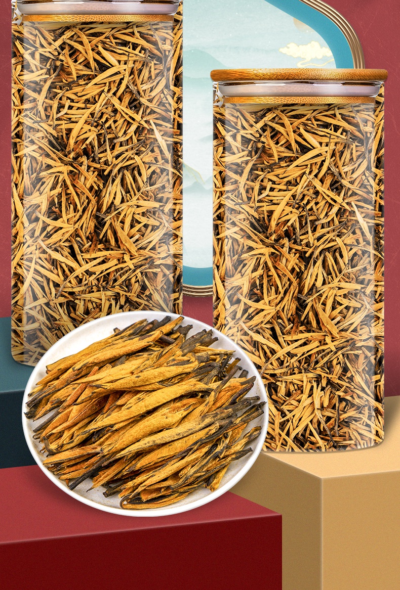 5折特级滇红大金针2022年新茶云南正宗凤庆红茶茶叶金芽散装250g250g