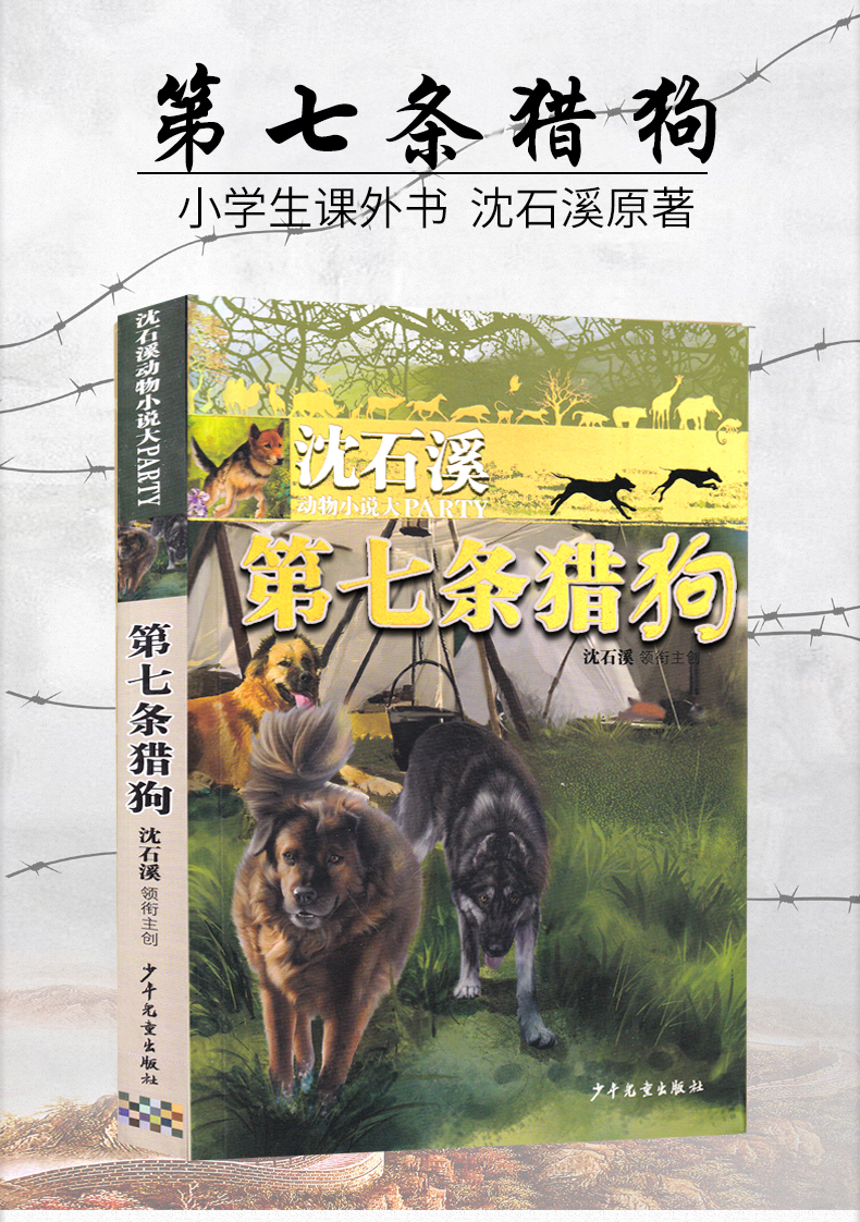 《第七条猎狗 沈石溪正版六年级五年级四年级升级版小学生动物小说