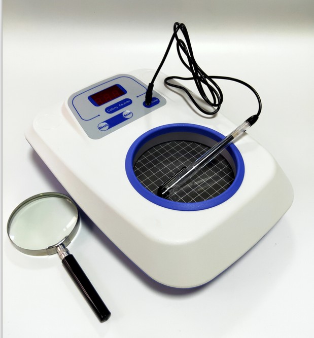 齐威菌落计数器xk97-a菌落笔细菌数量计数器细菌总数培养皿检测仪 老