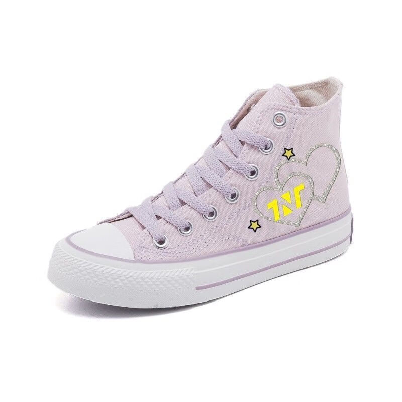 tnt同款时代少年团应援帆布鞋女刘耀文宋亚轩高帮学生百搭板鞋子浅