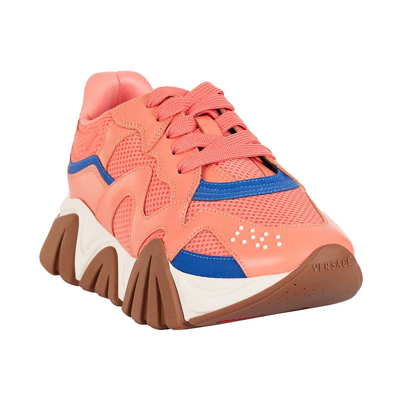 【精品】versace范思哲 女士鲨鱼老爹鞋 ca 【国内现货】女鞋 拼色 欧