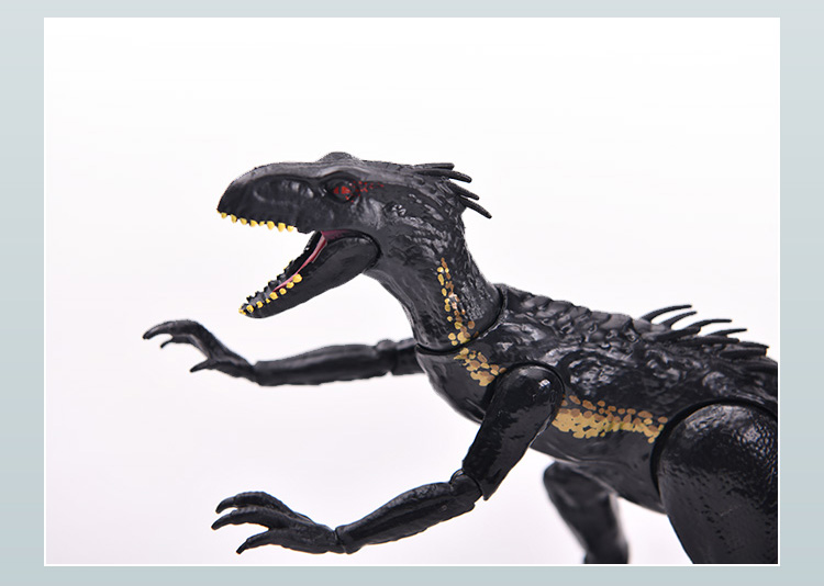 迅猛龙手办 抖音侏罗纪2暴虐龙迅猛龙合体新恐龙反派可动 模型摆件1