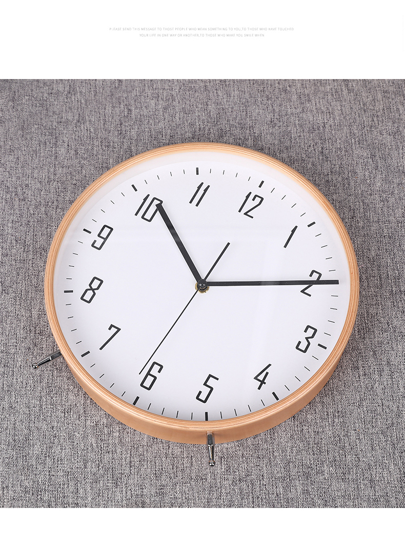 嘉桔台钟桌面时钟摆件客厅摆放座钟家用台式大号现代坐钟简约摆钟钟表