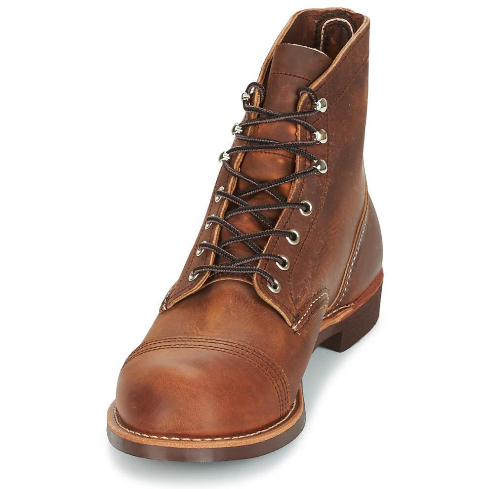 red wing/红翼 男鞋短筒靴工装靴皮靴 棕色 8085-copper秋冬 棕色 45