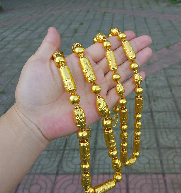 10毫米龙凤桶珠项链 重约95g长65cm【图片 价格 品牌 报价】-京东