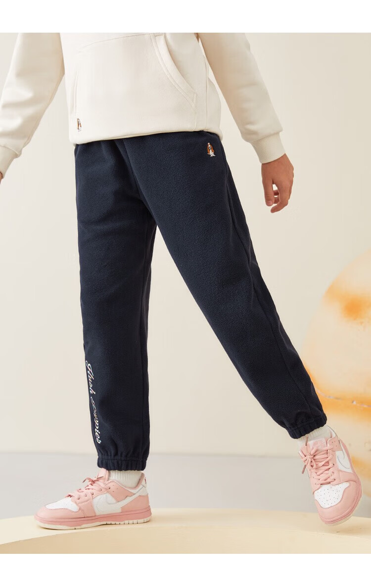 Hush Puppies 暇步士 女大童摇粒绒休闲长裤（105~170码）2色 71元包邮 值值值-买手聚集的地方