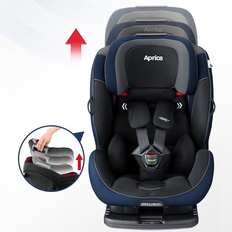 日版阿普丽佳aprica儿童安全座椅汽车用bb车载isofix硬接口111岁婴幼