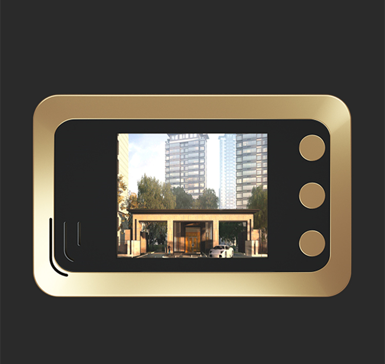 可视猫眼门铃 家用高清电子 监控摄像头智能夜视防盗门镜移动侦测