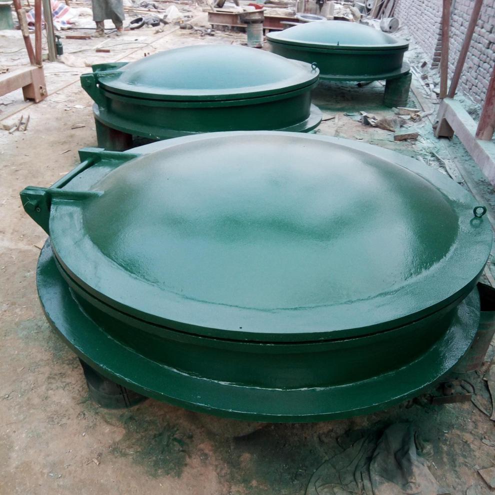 玻璃钢拍门dn300 dn500 dn800铸铁拍门符合材料拍门管道拍门 dn200