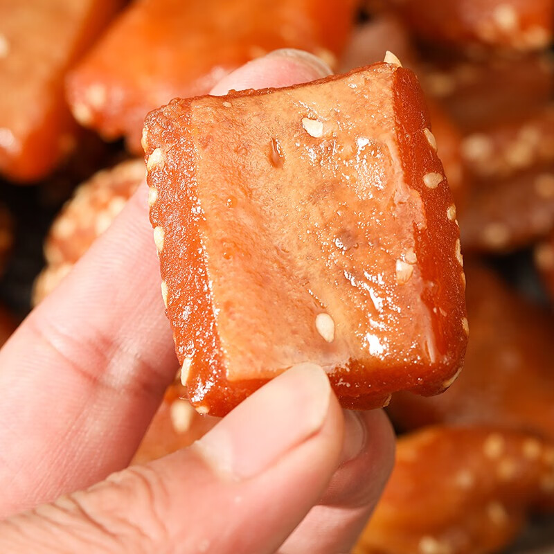 大个蜜三刀酥三刀大三刀糕点果子甜食小吃 大蜜三刀350克x4盒【图片