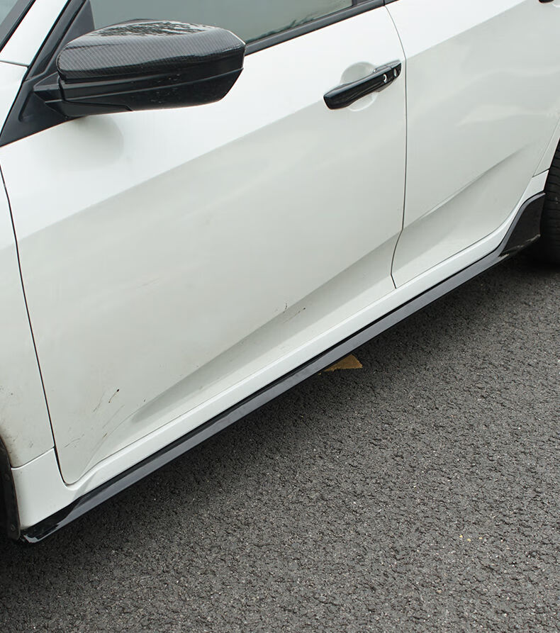 使用于京选适用于十代思域改装侧裙侧包围车身防撞条思域燃动版高配原