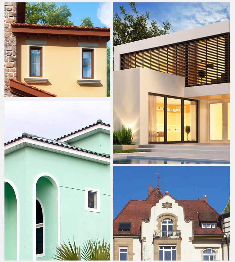 外墙漆防水防晒外墙漆 墙面乳胶漆室外用户外自刷防水防晒耐久油漆白