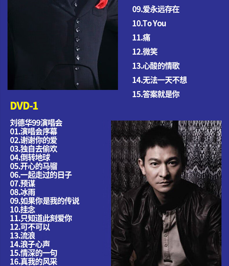 原装正版刘德华hifi发烧试音cd经典歌曲精选华语流行金曲黑胶唱片车载