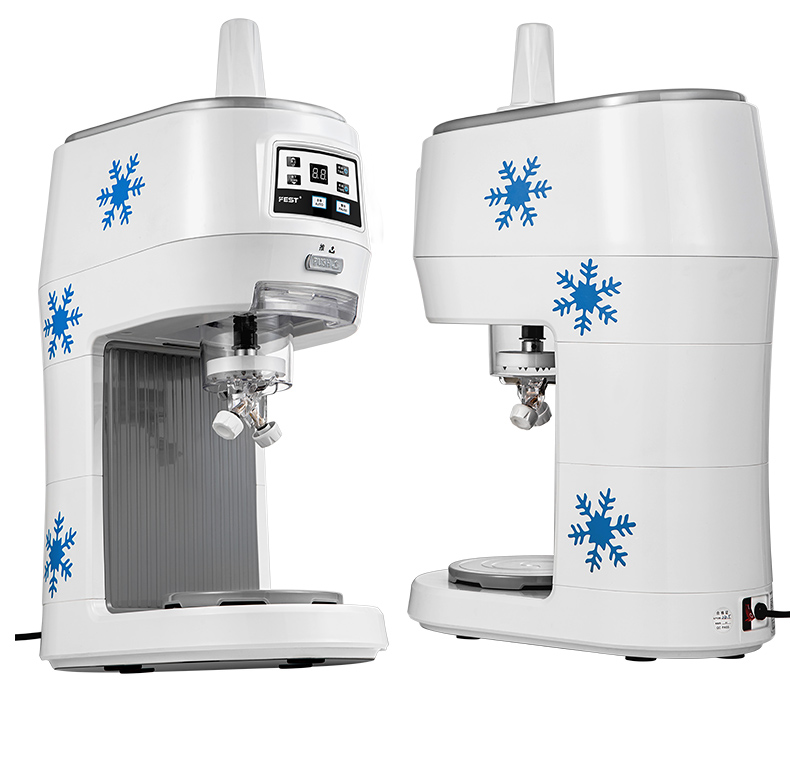 fest沙冰机 fest绵绵冰机商用奶茶店电动雪花碎沙冰机花式刨冰机冰柱