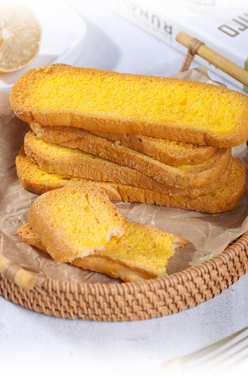 乳香片吐司脆法式烤面包干麦香营早餐酥脆办公零食面包片奶香片香草