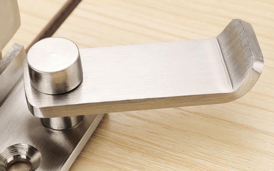 不锈钢加厚锁扣门扣挂锁老式门搭扣免打孔柜门防盗扣合页插销芸昕璐