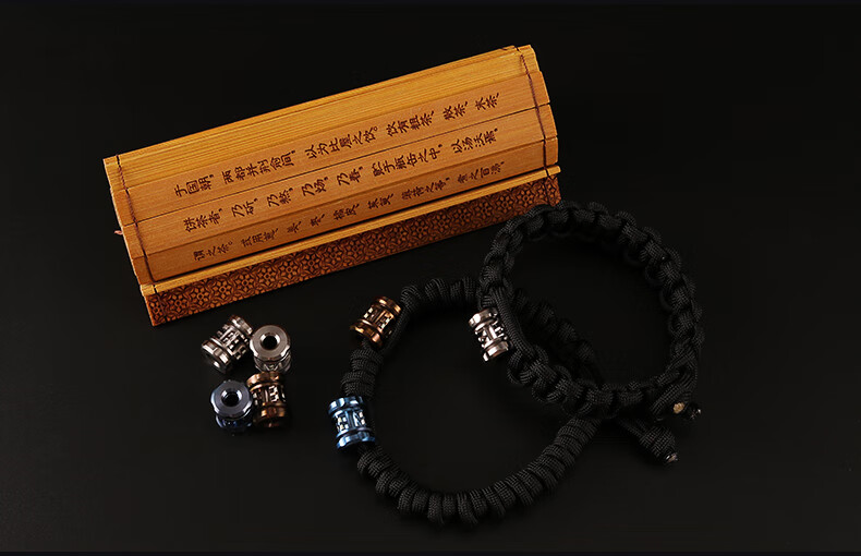 钛合金氚气灯 氚管自发光挂坠户外信号手链项链饰品吊坠子 钛合金坠子