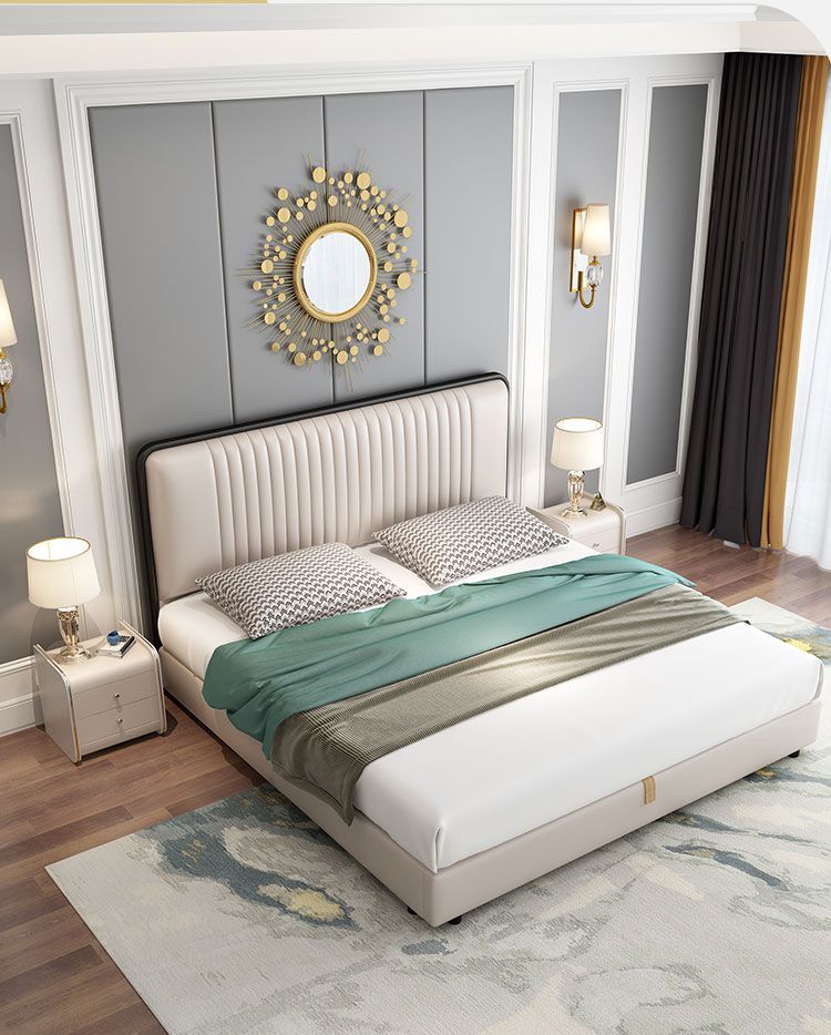 卡罗阁2021新款床新款家用储物现代简约轻奢风主卧大床双人软床高端床