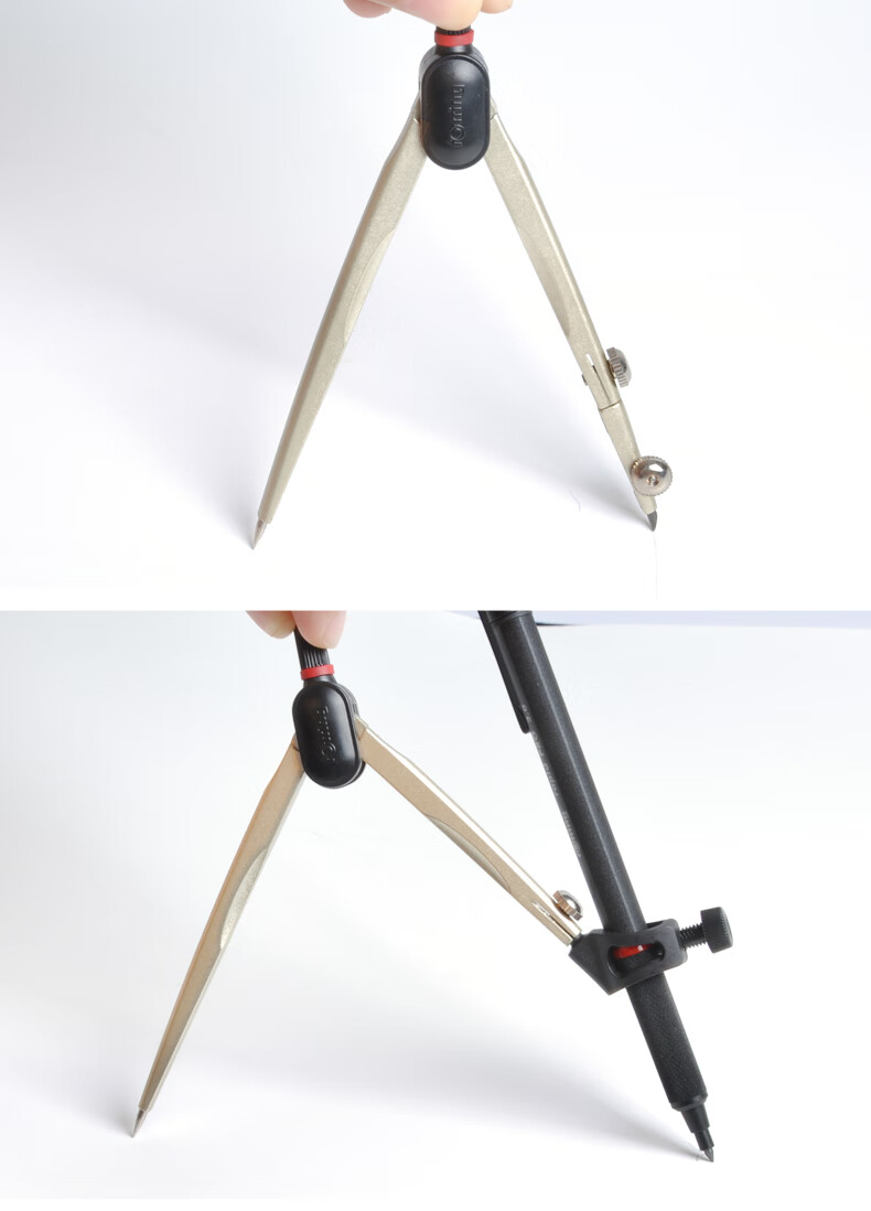 德国进口rotring红环圆规德国rotring耐辉顿金属不锈钢绘图机械制图