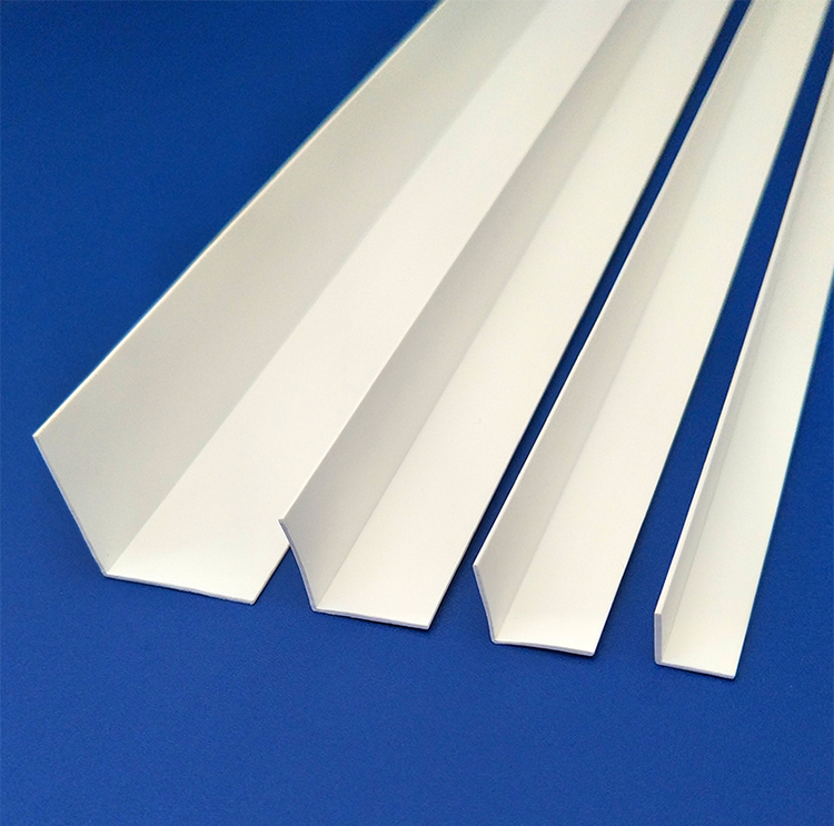 墙角保护装饰pvc塑料防撞一公分直角线条1010护角1根对半截断发24米根