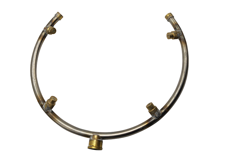 农用泵打药喷头圆形环形c型6喷头缺口果树葡萄高压喷雾器4喷5喷头