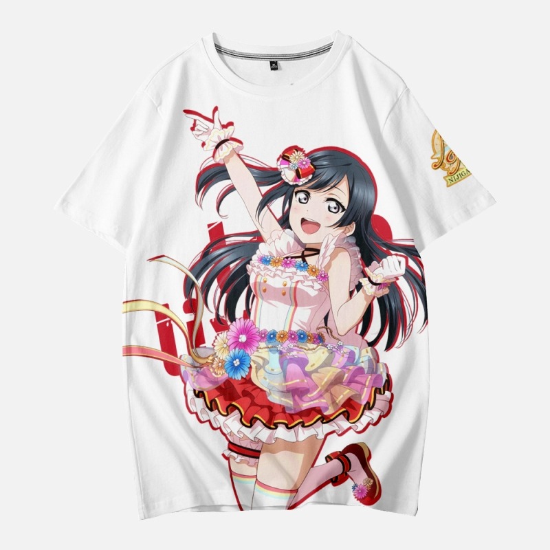定制版 lovelivet恤南小鸟妮可东条希星动漫周边短袖t恤衫服装衣服可