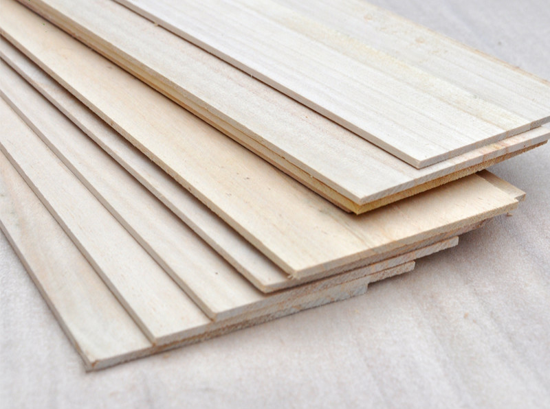 diy手工建筑模型材料沙盘桐木片桐木板桐木条轻木片木质飞机200mm3mm1