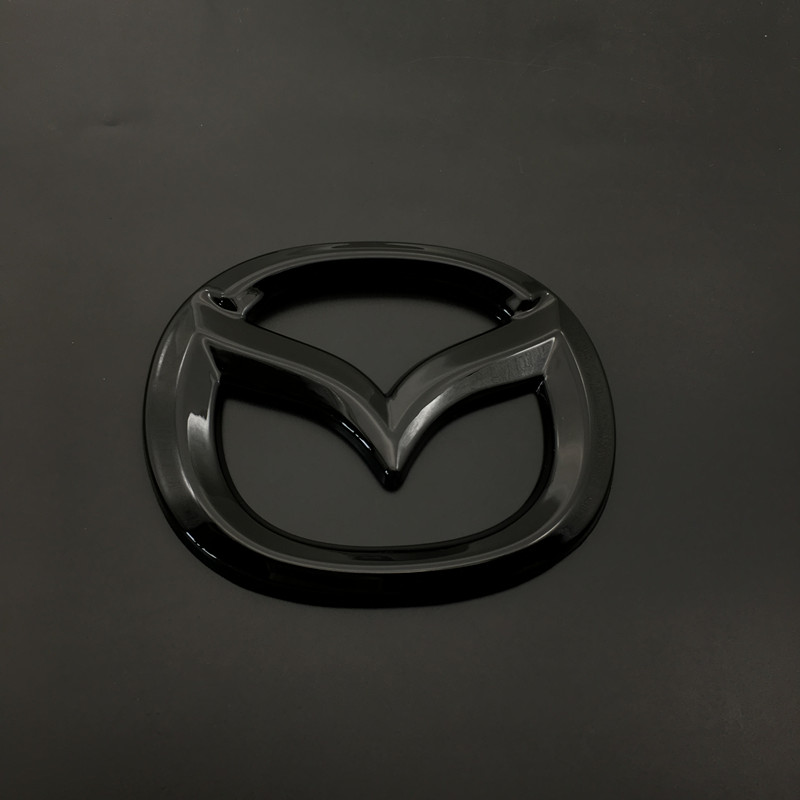 旁恩适用于2020款次世代马自达3昂克赛拉改装中网标前后尾车标志碳钎