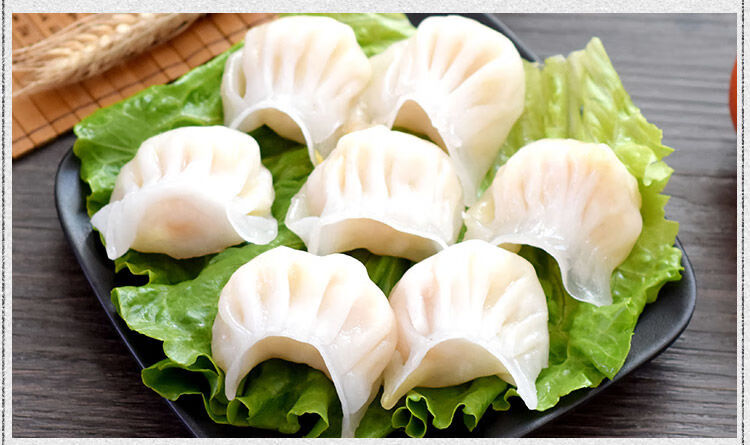 虾饺水晶虾饺皇广东广式早茶点心港式饺子速冻手工虾仁饺早餐批发大整