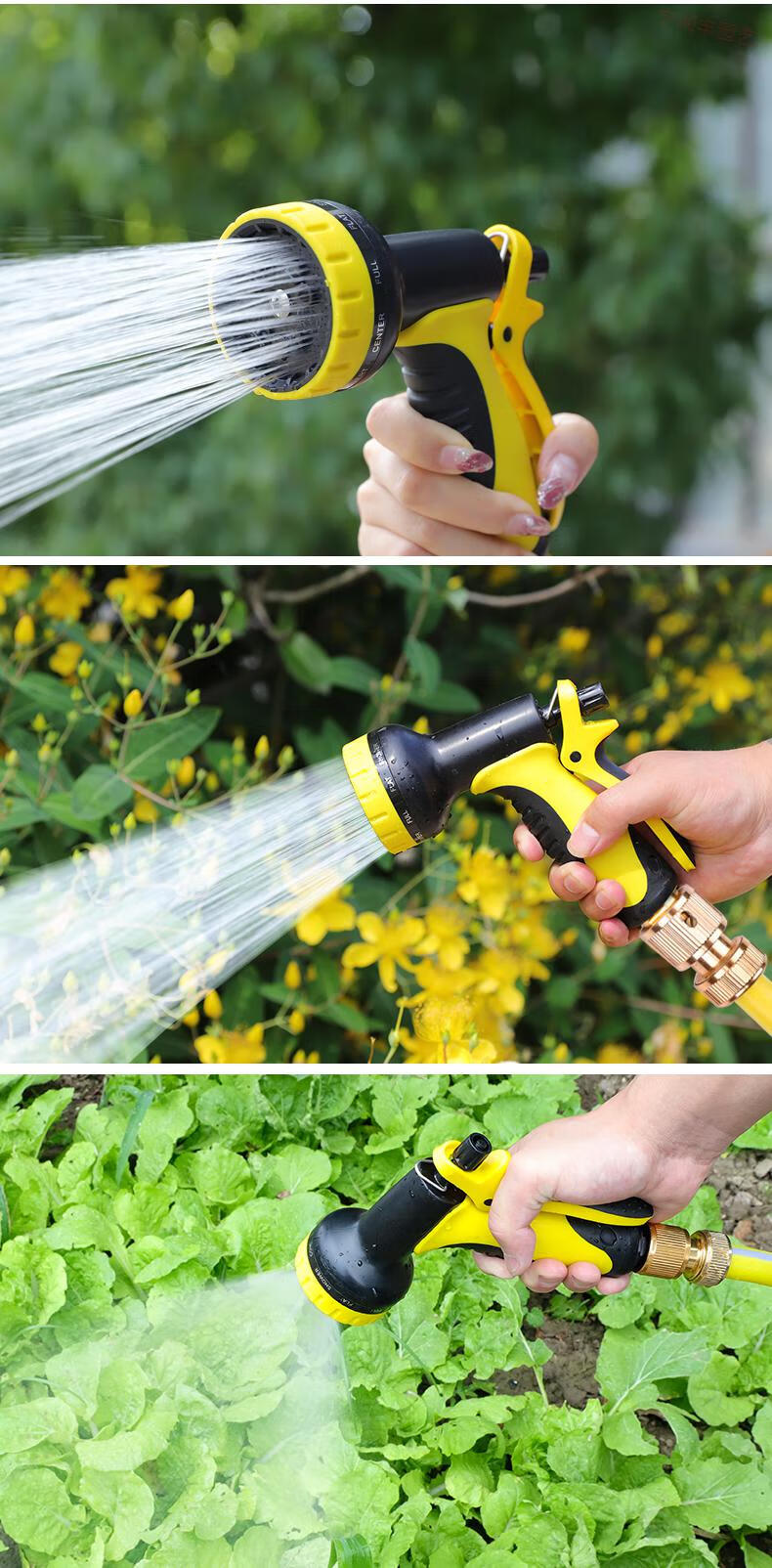 园林浇花神器浇水水管水枪喷头田园浇菜洒水家用套装农用浇地mlhj定制