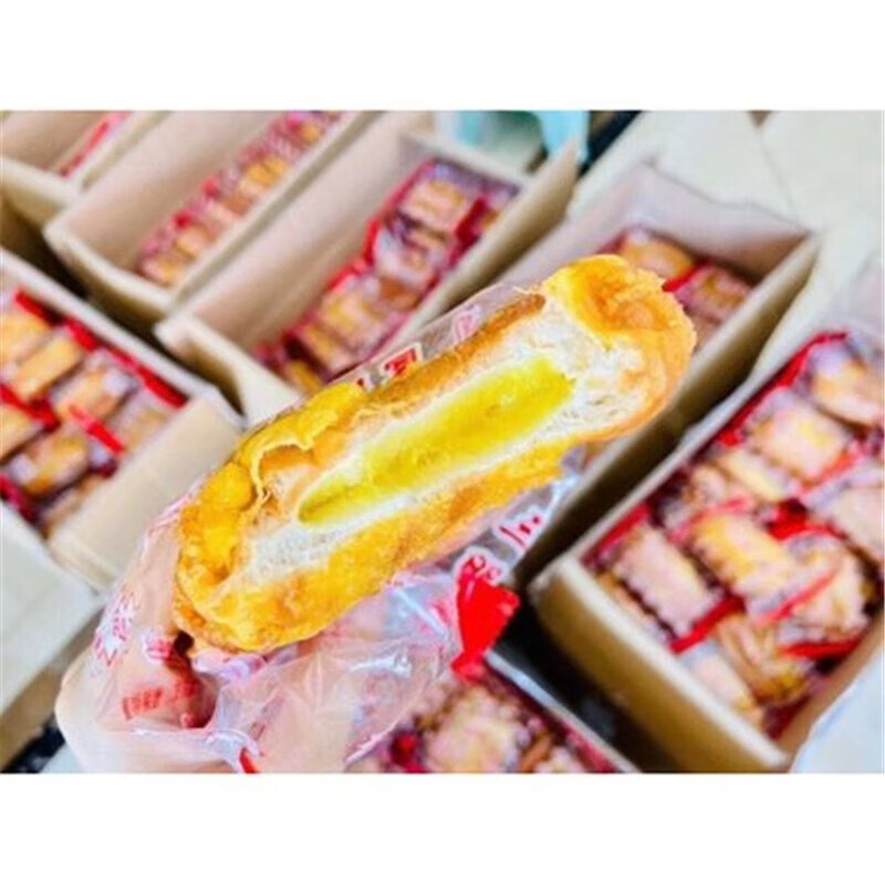 怀旧老式三明治8090儿时网红零食夹心油炸面包老子童年即食早餐 小