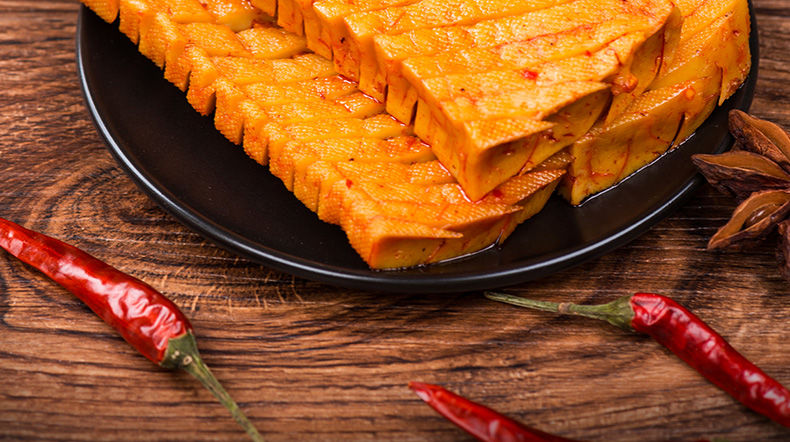 为赢兰花干豆干香干兰花串香辣麻辣零食湖南特产休闲零食小吃苏伯 90g