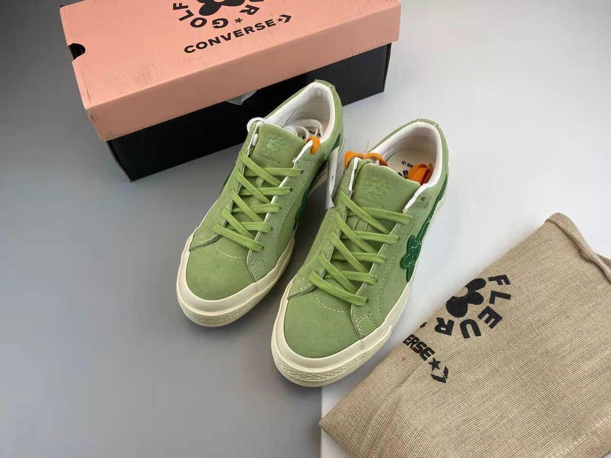 纯原ttc小花联名板鞋翻毛皮木村onestar低帮休闲帆布鞋 纯原-粉色 37