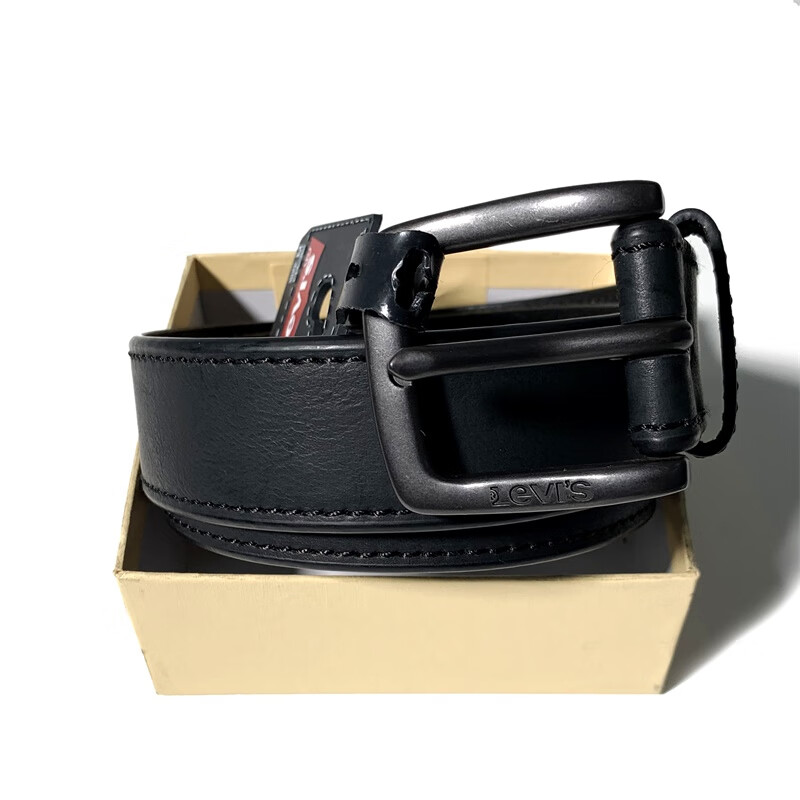 美国新品 levis李维斯复古针扣皮带男士潮牌年轻人休闲牛仔裤腰带 l