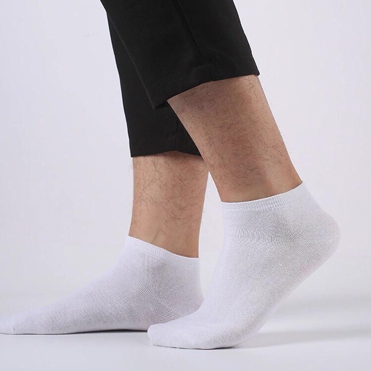 高品质男士夏款袜子防裂袜男脚后跟春夏季薄款薄棉短袜子男士足跟型防