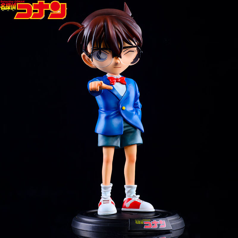 名侦探lk工藤新一四分之一gk雕像模型摆件盒装动漫周边 柯南(高约:31