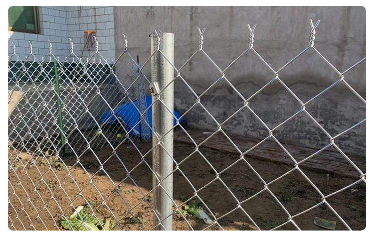 铁丝网围栏镀锌铁丝网围栏钢丝网勾花网养殖网养鸡养狗防护网护栏围栏