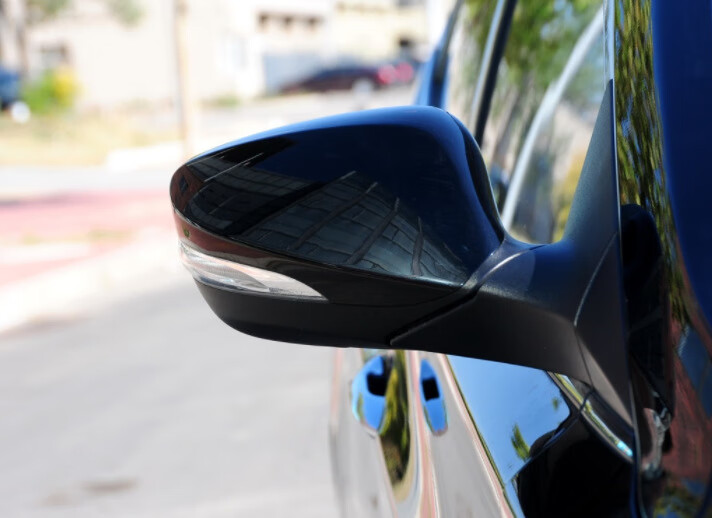 适用于北京现代朗动倒车镜总成12至16款朗动后视镜带漆左右反光镜 副