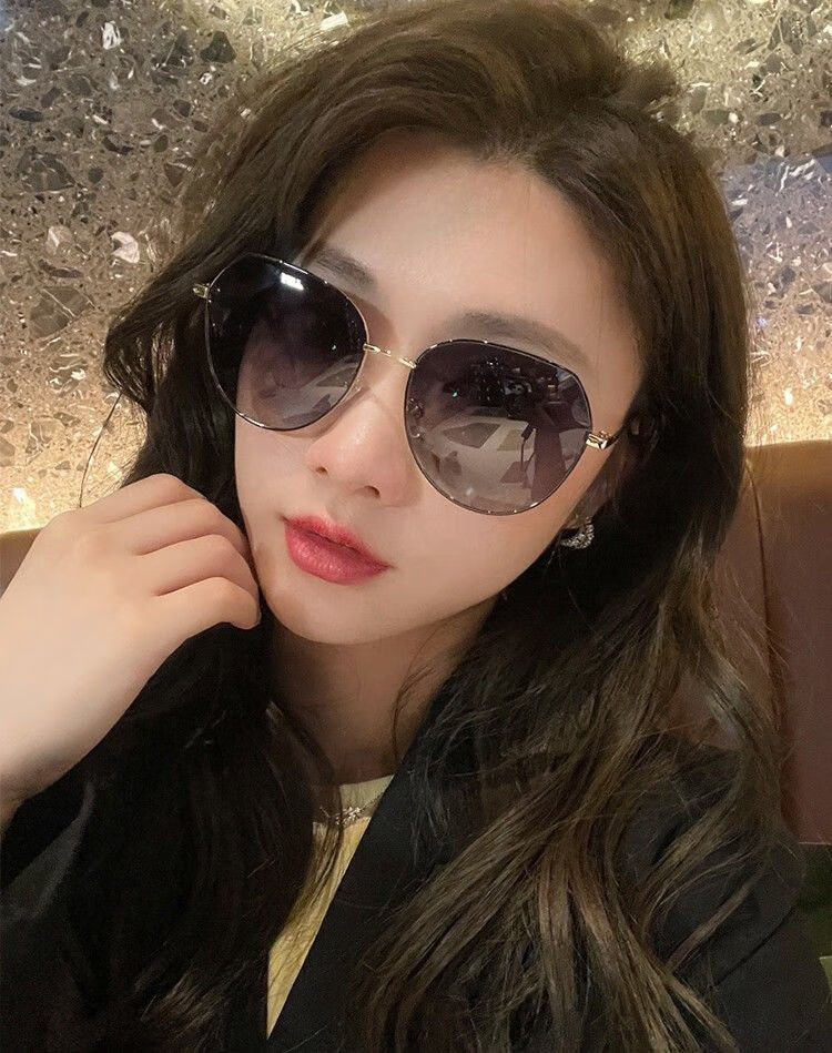 rnrn近视墨镜女潮大脸显瘦网红偏光防紫外线可配有度数近视太阳镜开车