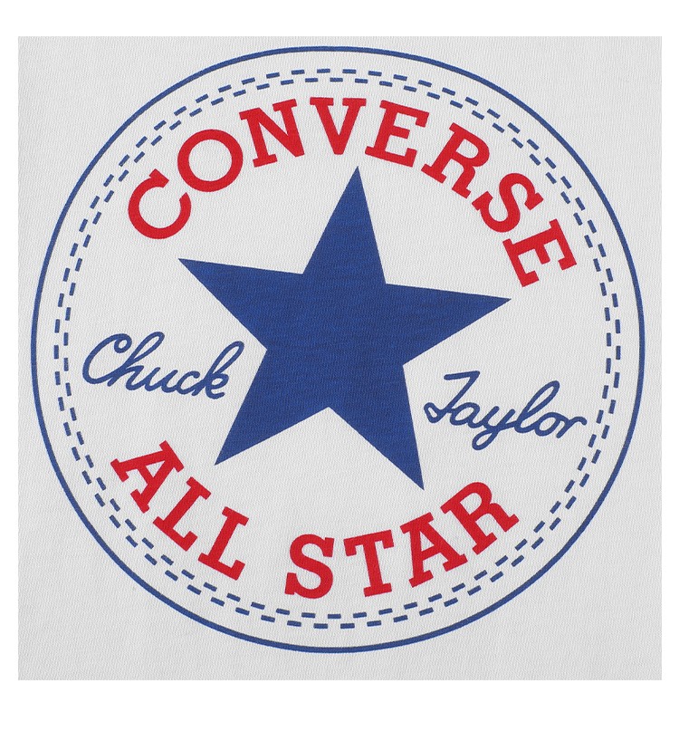 专享converse 匡威儿童装男童短袖t恤夏季新款纯棉打底衫休闲小女孩